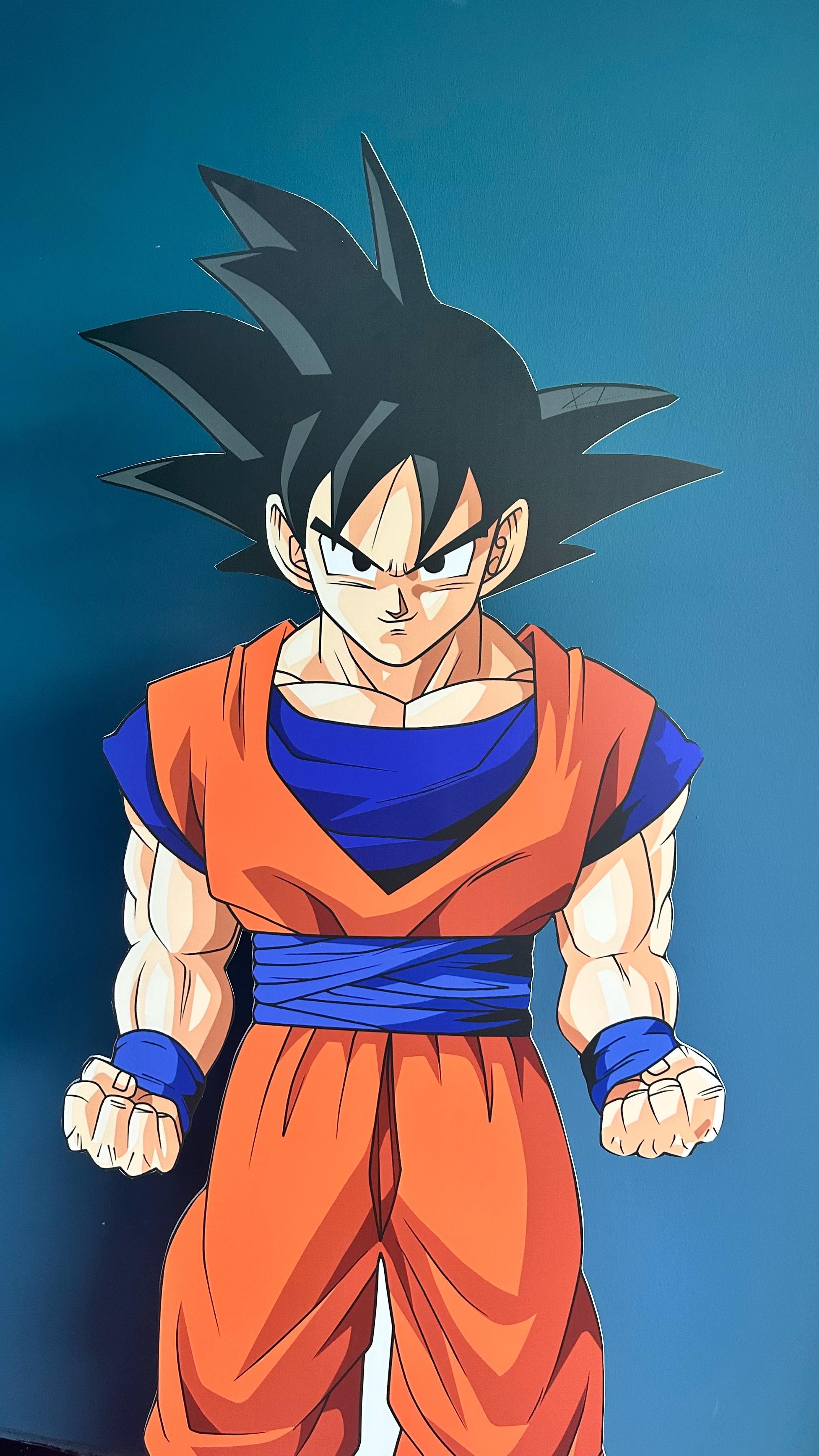 Son Goku, Dragon Cardboard Cutout Model Character Anime 67 inc Figure Standee Mockup