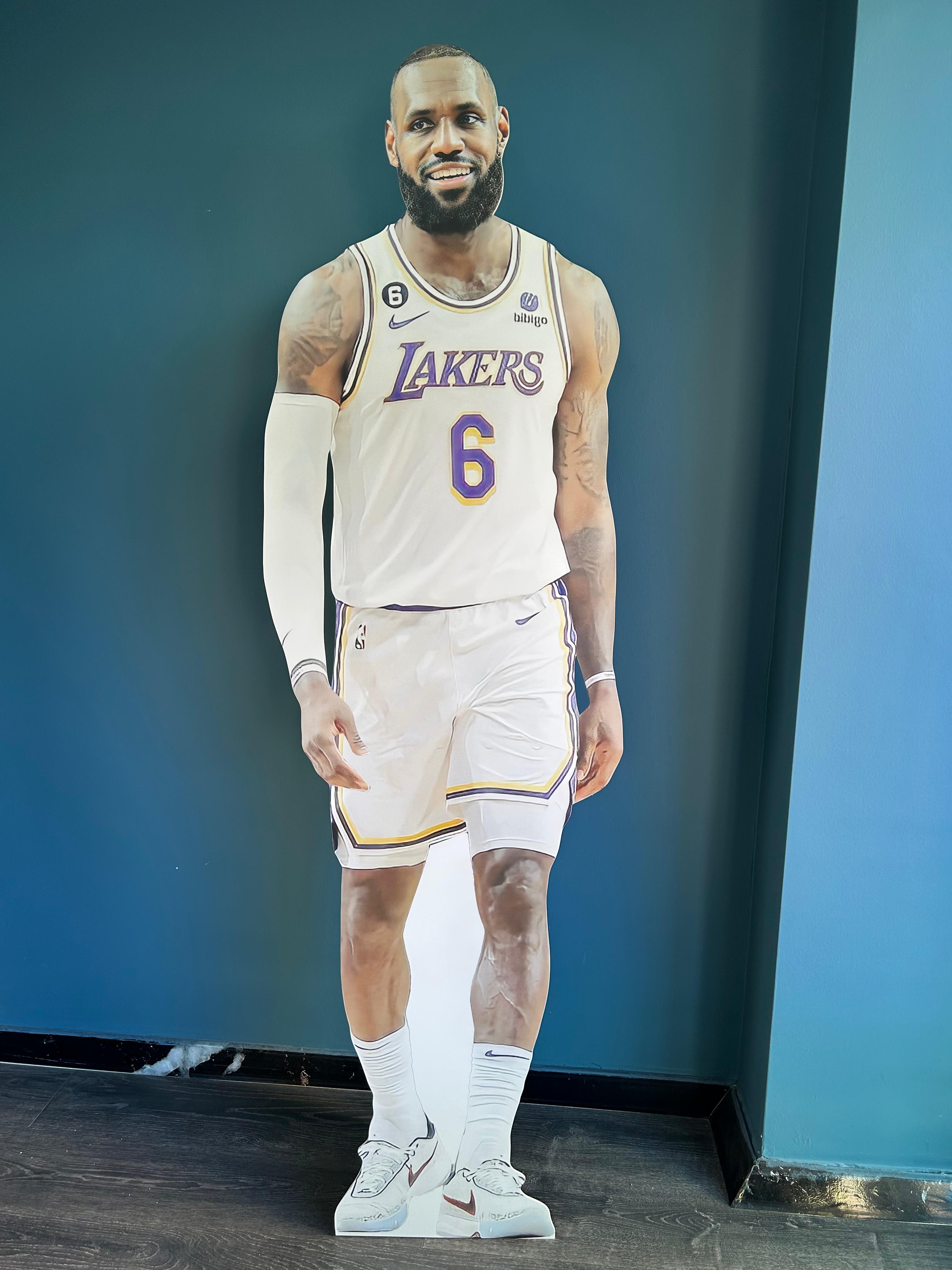 LeBron James Cardboard Cutouts Model 72 inc Figure Basketball Player USA