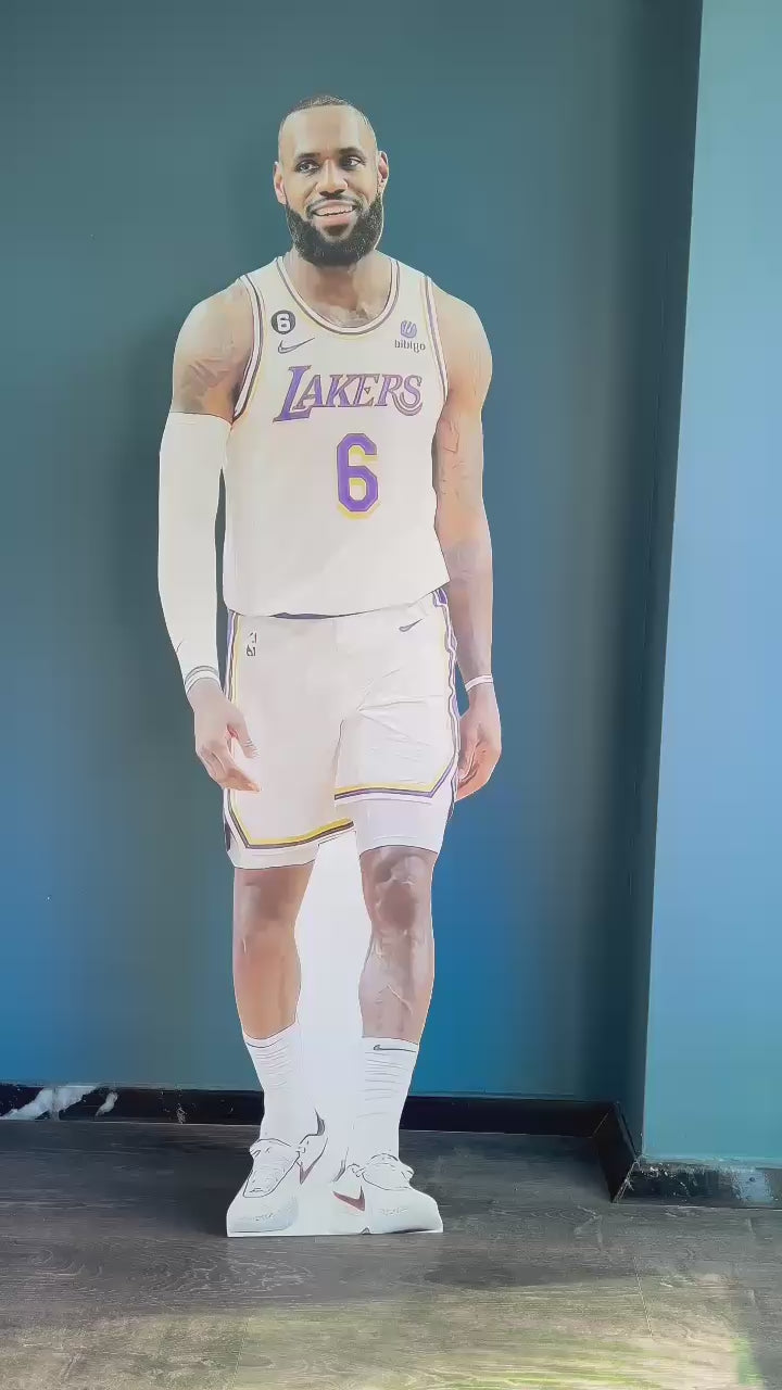 LeBron James Cardboard Cutouts Model 72 inc Figure Basketball Player USA