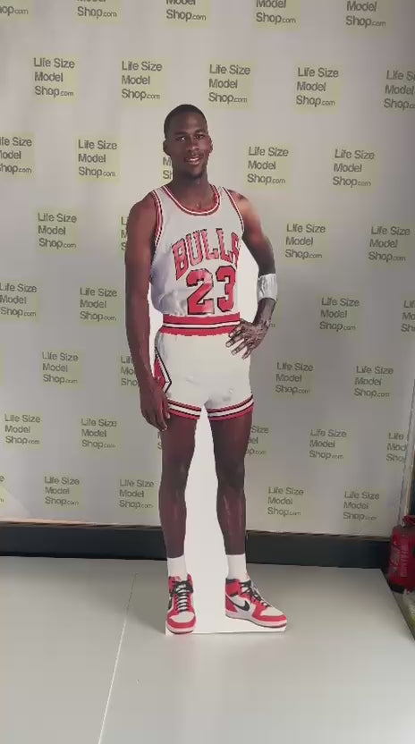 Michael Jordan Cutout Cardboard Standee Model American Legendary Basketball Player Cutout Model