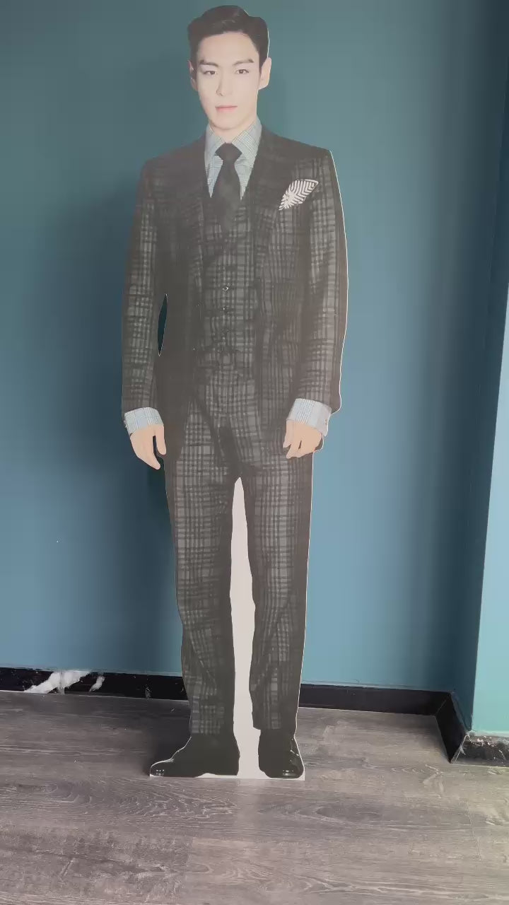 Choi Seung hyun Cardboard Cutout Model South Korean Rapper TOP Singer 70 inc Figure Standee Mockup